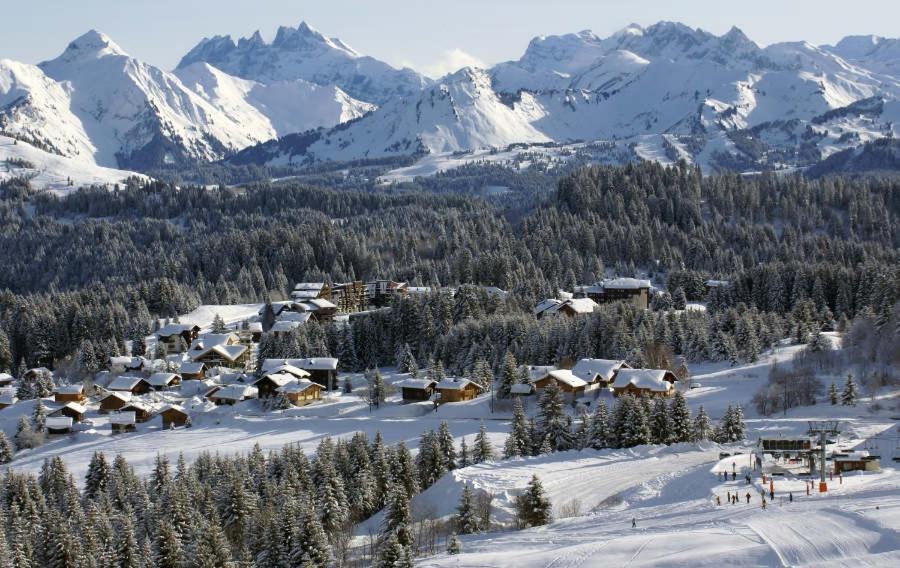 Studio Cabine Praz De Lys Taninges Bagian luar foto