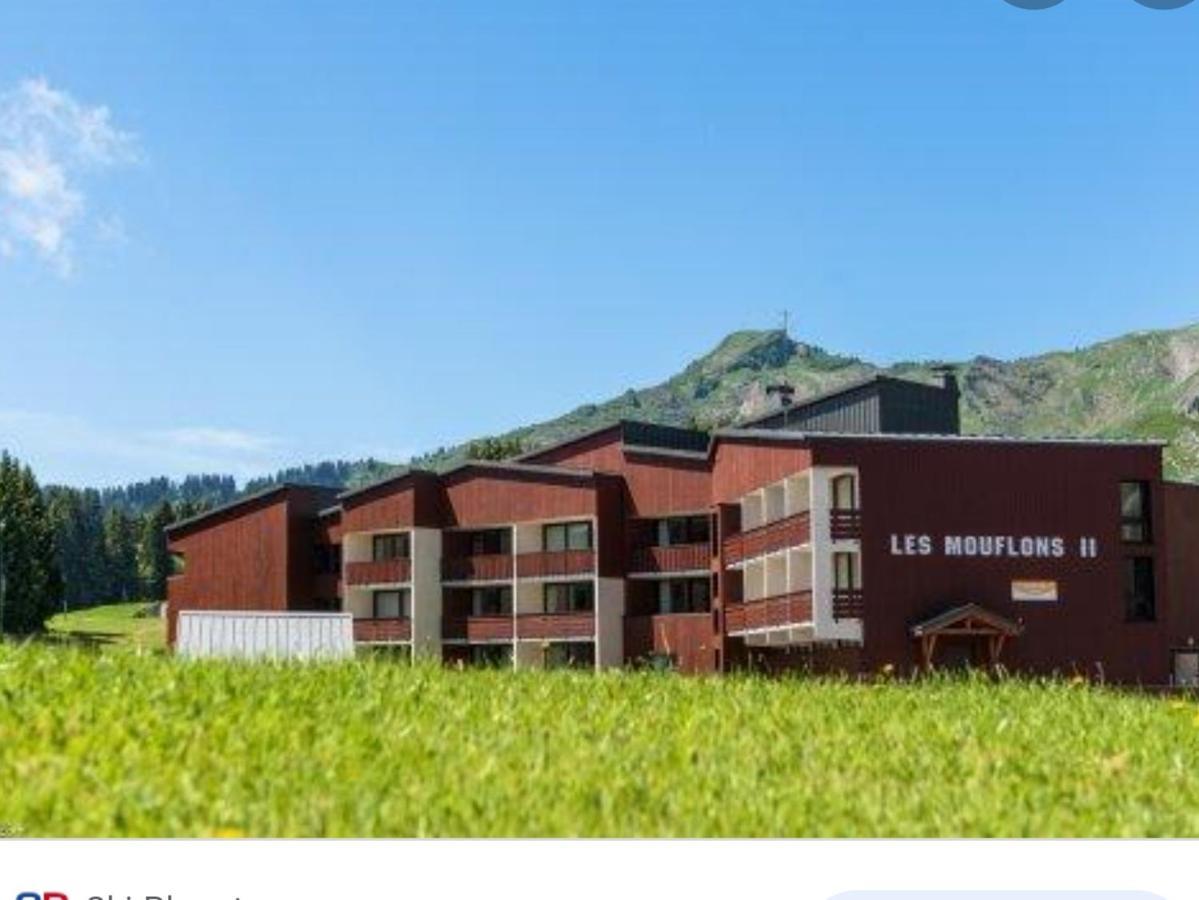 Studio Cabine Praz De Lys Taninges Bagian luar foto